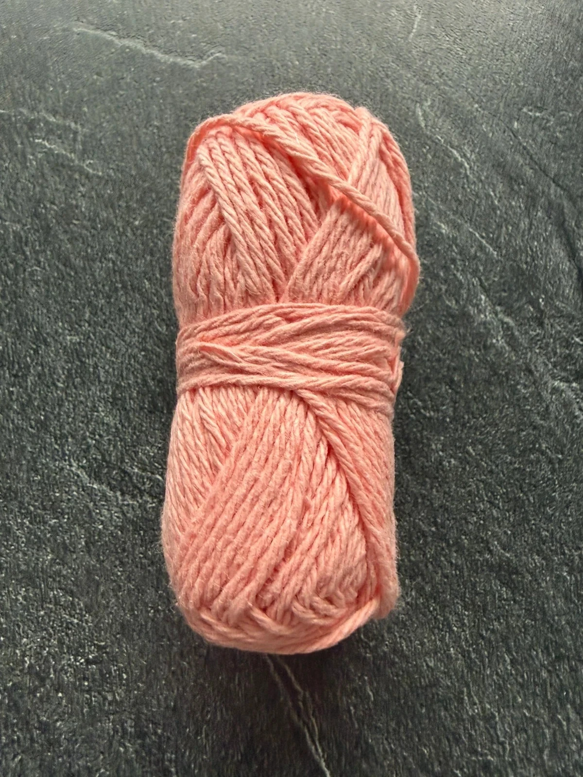 Apricot pink cotton crochet ball – photo 2